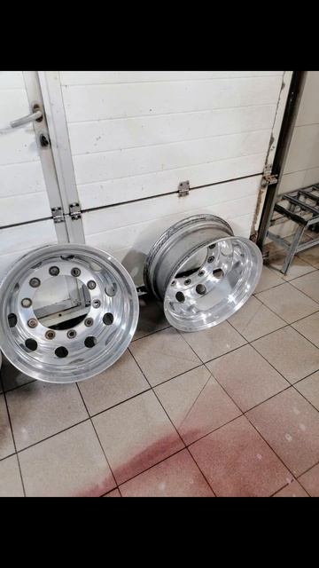 Очистка колёсных дисков