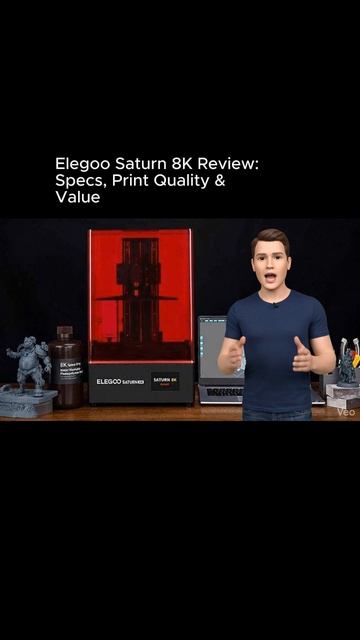 Elegoo Saturn 8K Review Specs, Print Quality