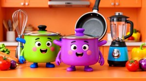 🍳КУЛИНАРНАЯ ВЕЧЕРИНКА С ПОСУДОЙ: РАЗВИВАЮЩИЙ МУЛЬТИК ДЛЯ ДЕТЕЙ!🧁