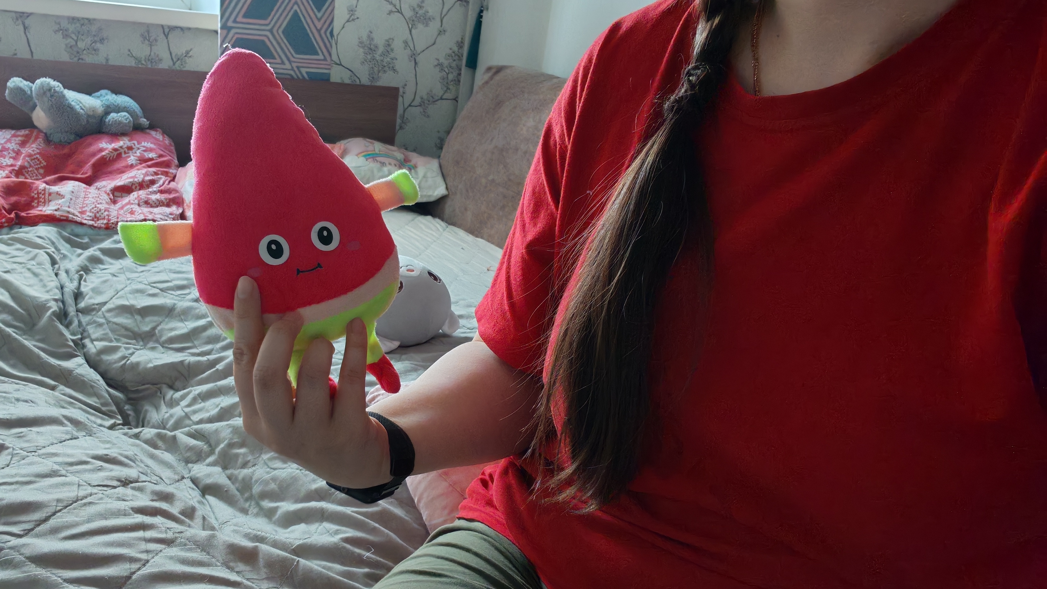 арбуз деревня счастье