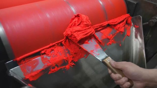 Процесс изготовления краски