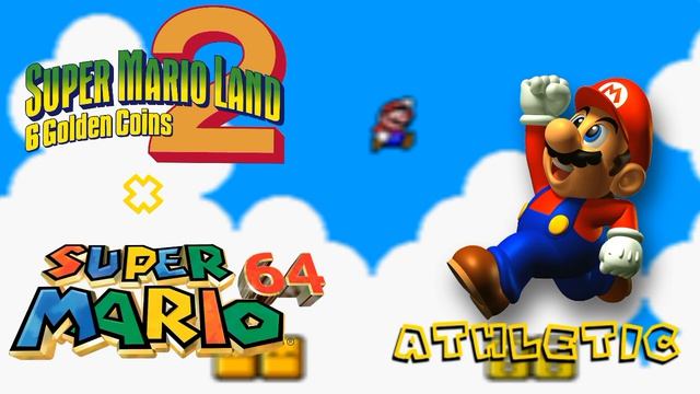 Super Mario Land 2 6 Golden Coins - Athletic (Super Mario 64 Soundfont)