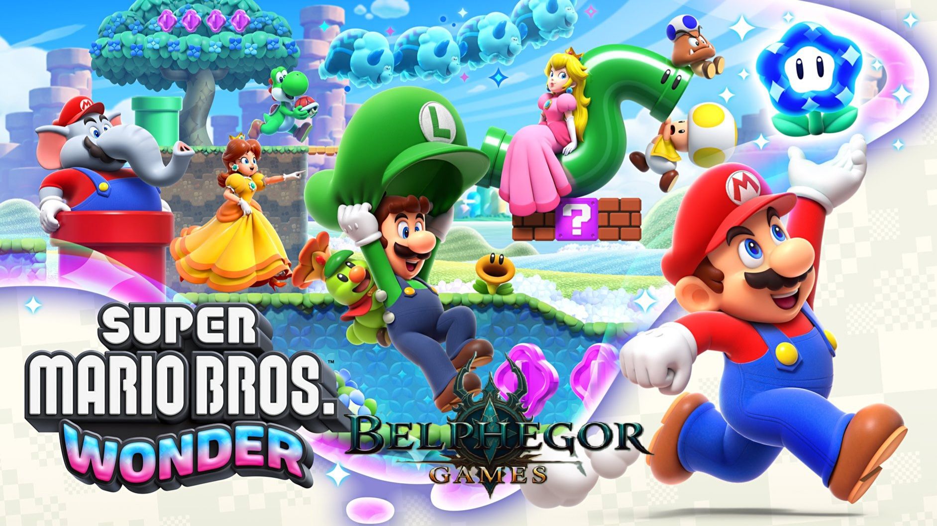 Super Mario Bros. Wonder стрим 1