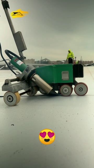Качественный провар мембранной кровли💪