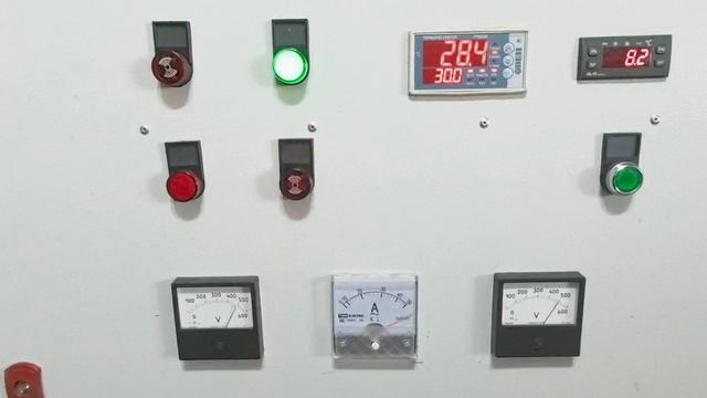 Финальный процесс пусконаладки:

