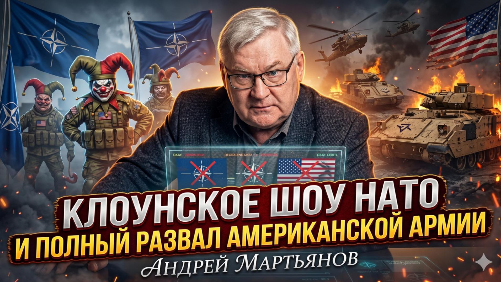 🤡Андрей Мартьянов | Клоунское шоу НАТО и полный развал американской армии
