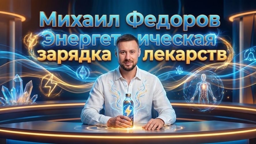 Михаил Федоров Энергетическая зарядка лекарств
