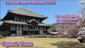 Путешествие в Японию Серия 2.Токио