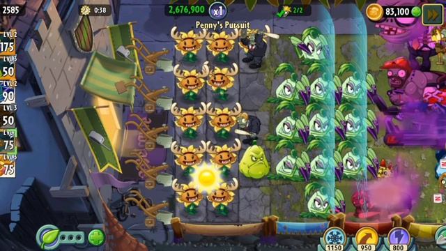 Погоня пенни! Покра имба! Растения против зомби. Plants Vs Zombies.