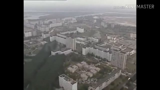 Припять начала 1990-х под музыку про неё
