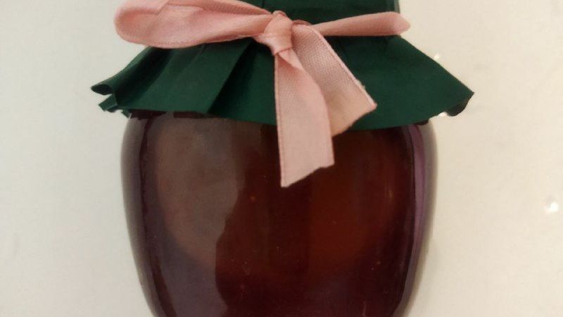 Рубиновая карамель с малиной