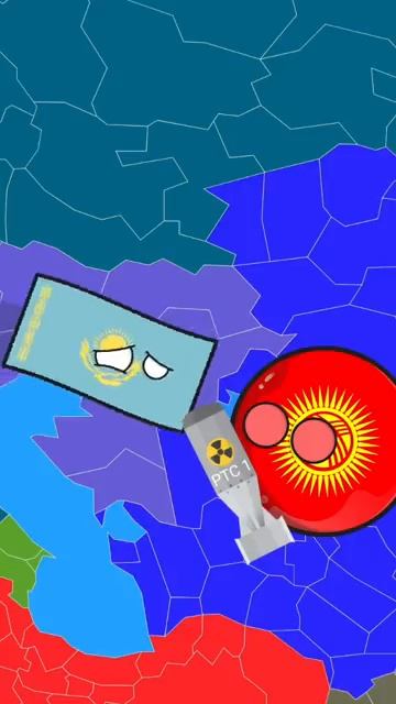 два ядерные бомбардировщики #countryballs #анимация #memes