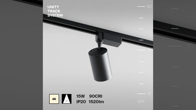 Светильник Maytoni Unity Vuoro TR003-1-15W4K-M-B