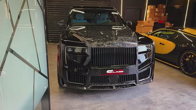 2026 Rolls Royce Cullinan Mansory - брутальный большой ультра-люкс