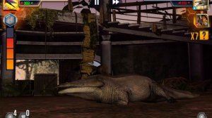 Прошла битвы повторяющих, просто сражаюсь и побеждаю, « Я играю в Jurassic world the Game «