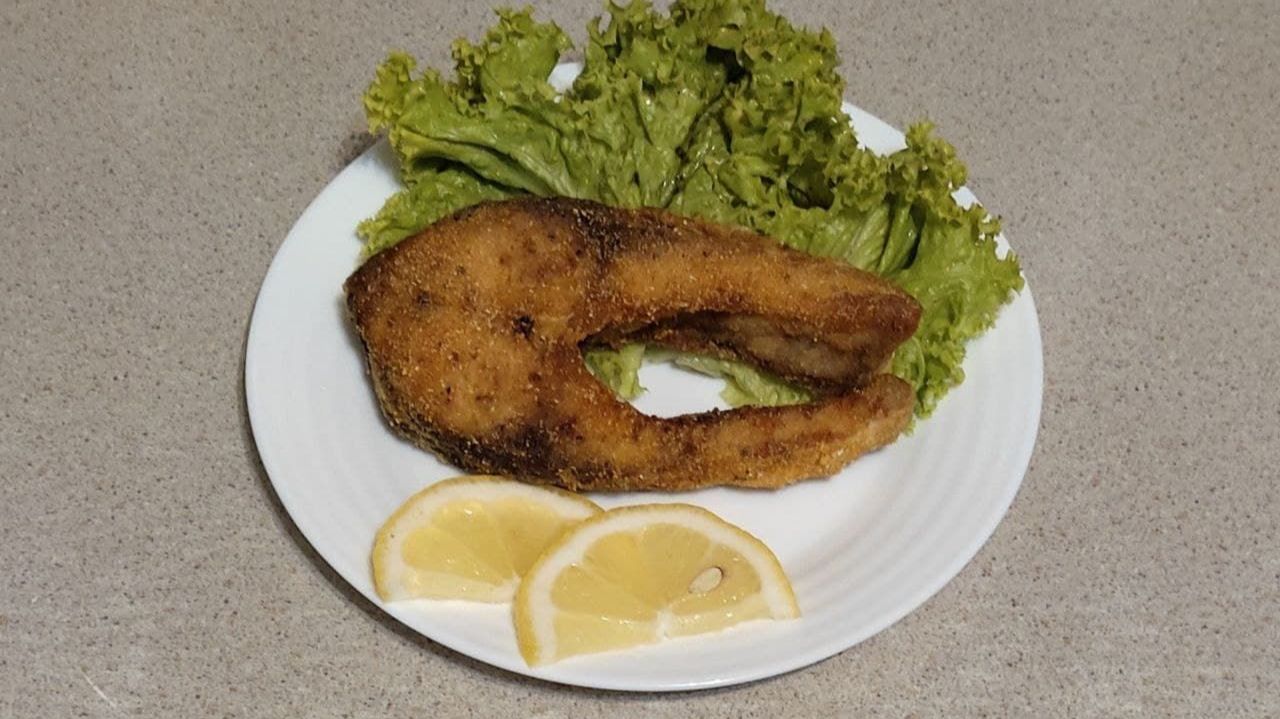 Хрустящий жареный карп