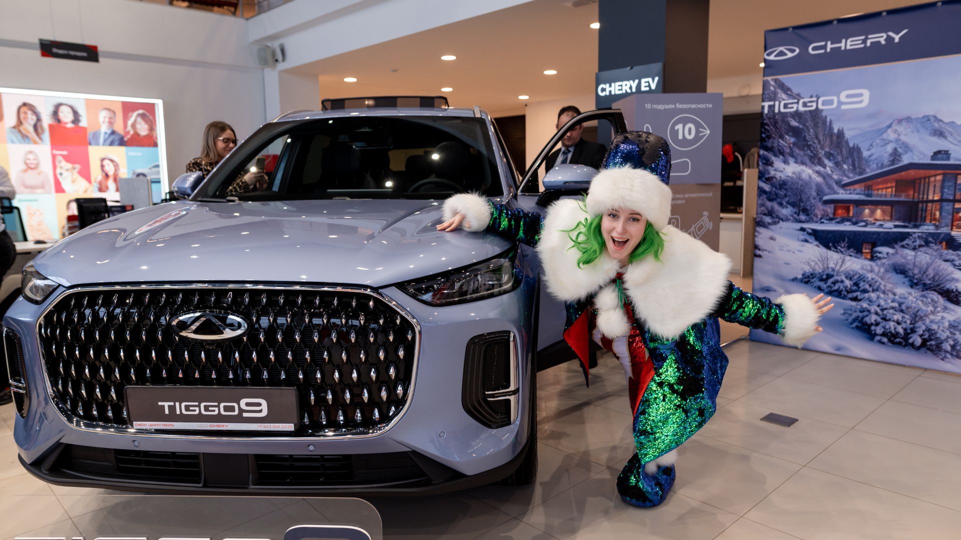 🎄РОЖДЕСТВЕНСКИЙ ПЕРЕПОЛОХ С  CHERY TIGGO 9 🚗🎉🎁