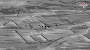 Боевая работа расчетов РСЗО «Ураган» группировки «Восток»