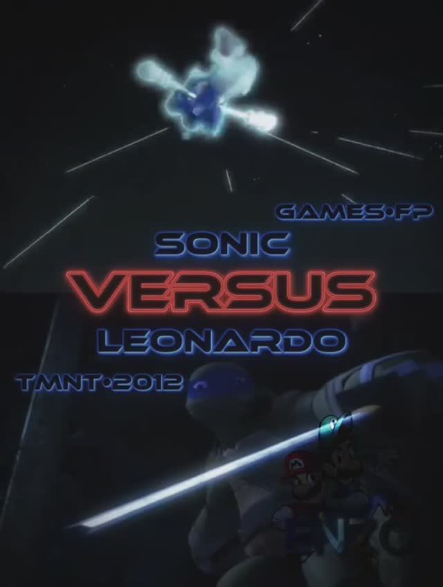 Леонардо против Соника