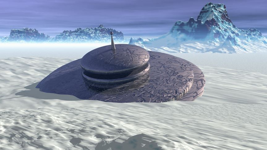 За ледяной стеной Антарктиды