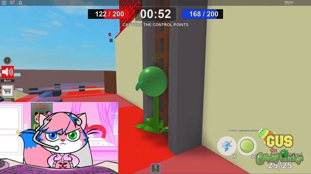 PLANTS VS ZOMBIES! Roblox PVZ BattleGrounds Lets Play with Alpha Lexa