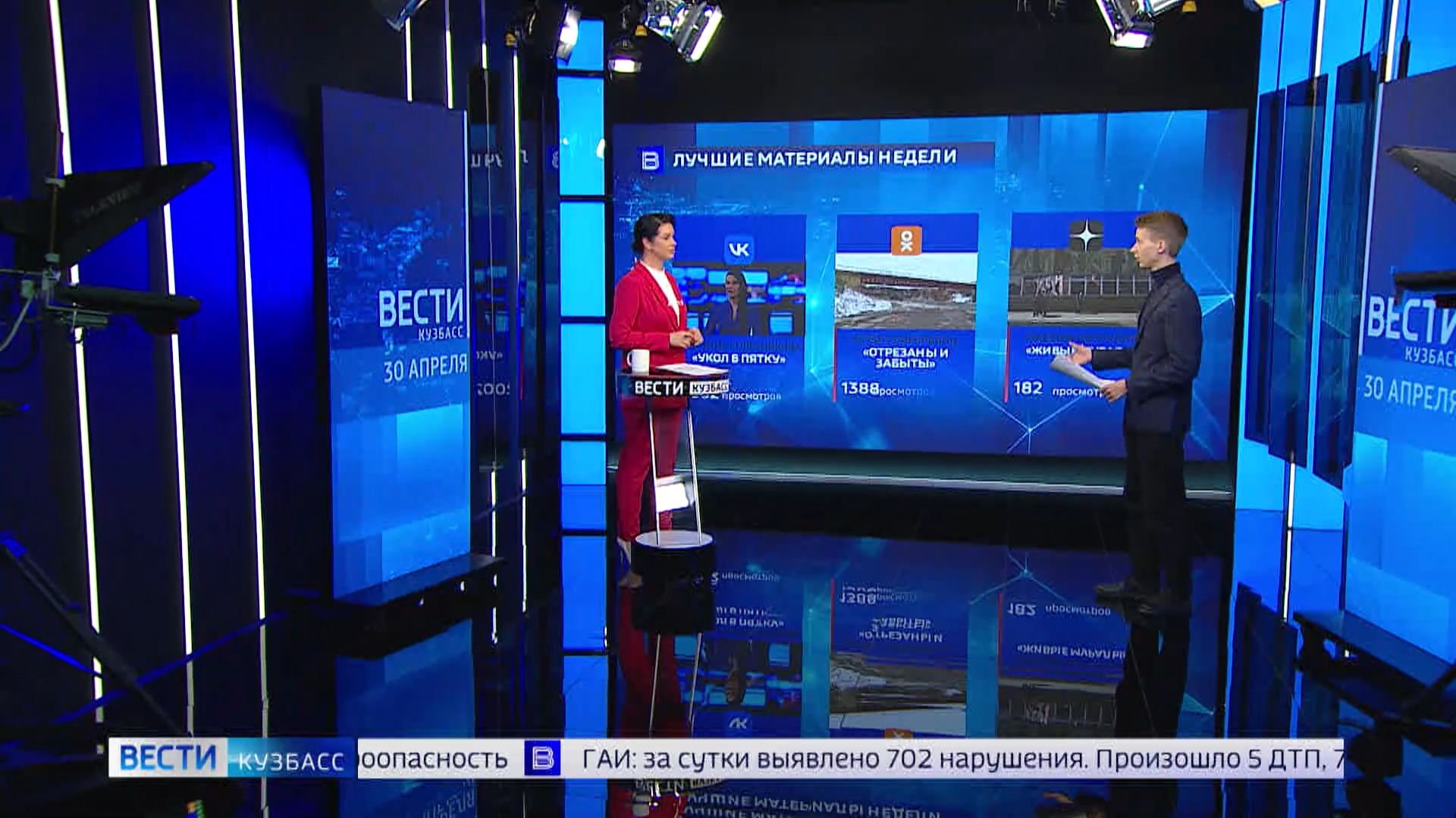 Нейросеть проанализировала рейтинг сюжетов кузбасских «Вестей» в соцсетях