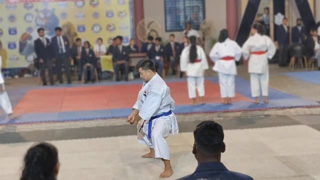 Pawerful Kata ⛩️🥋  _ SHOTOKAN KARATE KATA _ FINAL COMPITITION ! 2025 🇮🇳