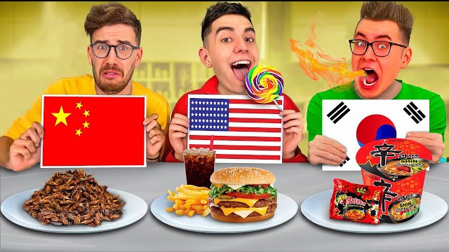 ЕДА из РАЗНЫХ СТРАН МИРА ЧЕЛЛЕНДЖ ! Влад Бумага А4 Видео Влада Влад а4 Бумага а4 А 4