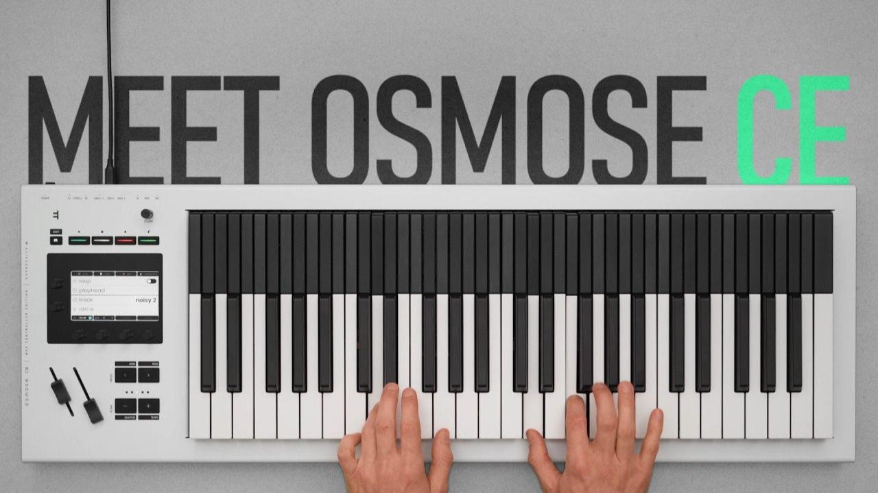 Expressive E Osmose CE: New Generation Of MIDI Controllers