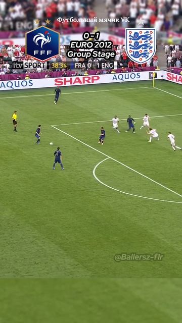 📹 Франция против Англии, Евро-2012