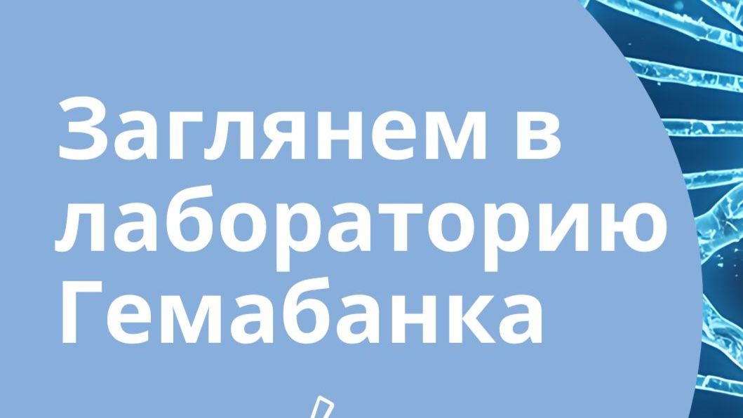 Как выделяют стволовые клетки пуповинной крови и канатика в лаборатории Гемабанка