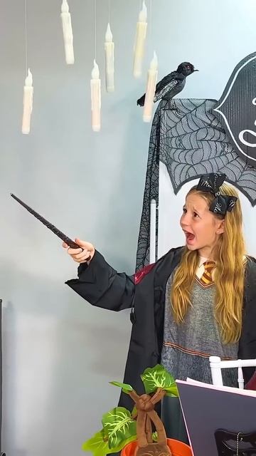 Nastya Learns To Cast Magic ⭐️ #Shorts