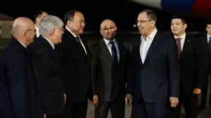 Глава МИД России Сергей Лавров прибыл в Казахстан с официальным визитом
