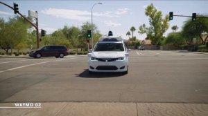 Waymo — поездка в беспилотном такси