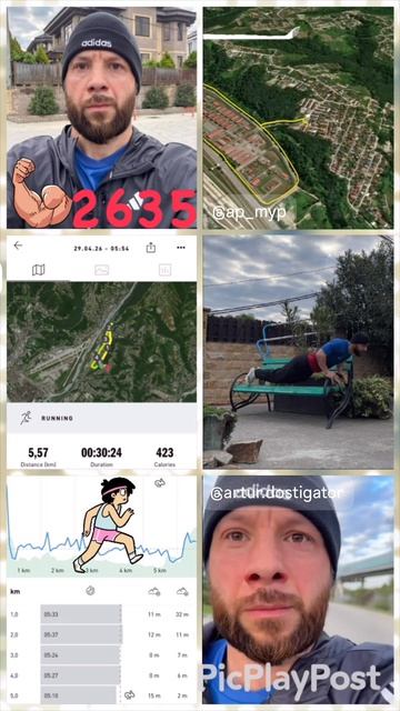 #2635 день непрерывных тренировок и занятий спортом