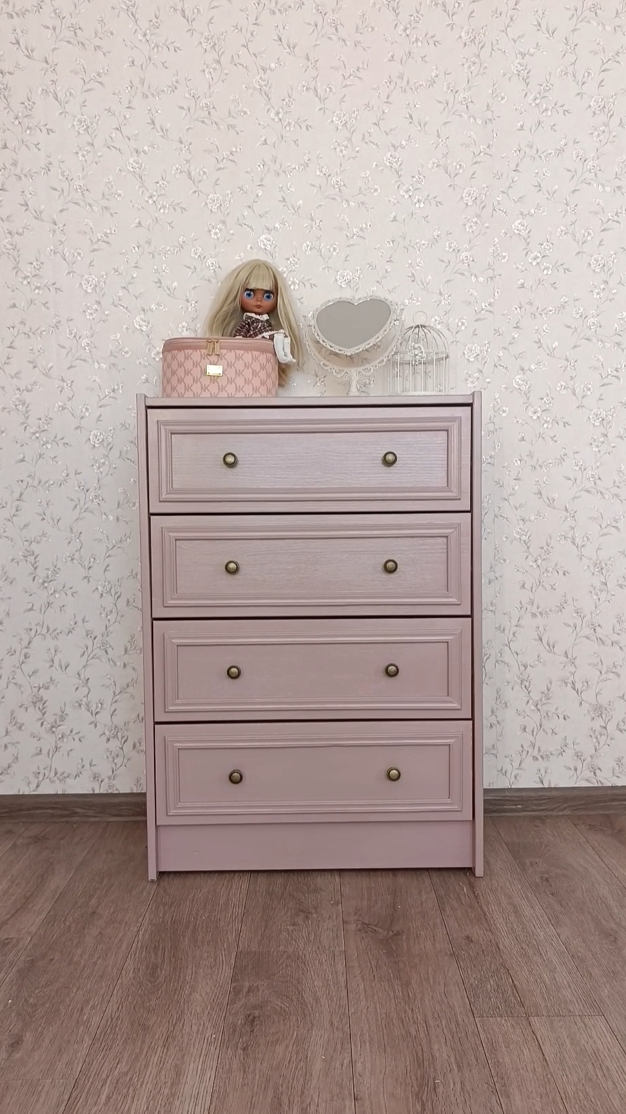 Перекраска комода за 30 секунд/ Своими руками