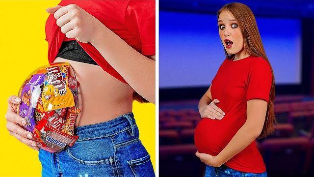 ГЕНИАЛЬНЫЕ ЛАЙФХАКИ И СМЕШНЫЕ ТРЮКИ С ЕДОЙ  Съедобные лайфхаки в стиле сделай сам!