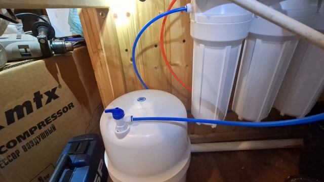 Как смонтировать и как работает система обратного осмоса