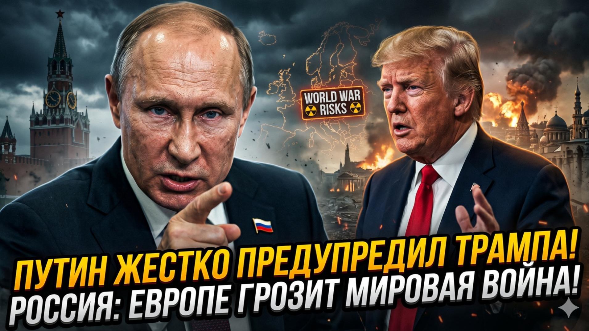 ☢️Меркурис | Путин Трампу: «Руки прочь от Ирана!» Европу предупредили о Третьей мировой