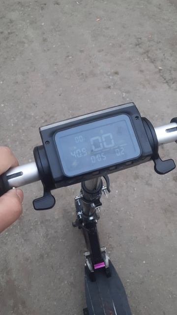 Электросамокат для тех у кого проблемы с ногами