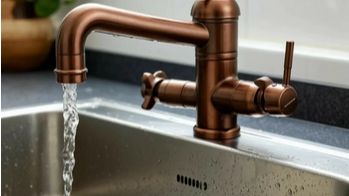 Если смеситель с раковины НЕ снимается...