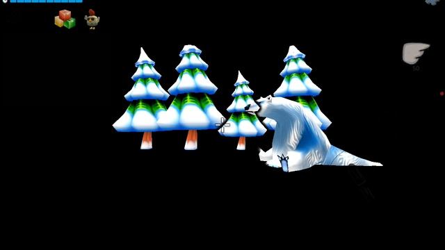 белый медведь