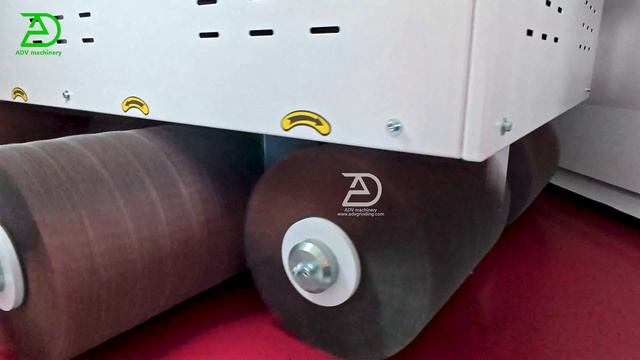 Как роторный зачистной станок ADV508-RW1500 полирует и снимает фаску с нержавеющей стали?