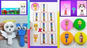 ЛУЧШАЯ ЛЕПКА СПРУНКИ ИЗ ПЛАСТИЛИНА🌈 РАСПАКОВКА СЮРПРИЗ-ПАКЕТОВ SPRUNKI / ЧЕЛЛЕНДЖ!