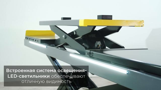 Подъемник комплект гп 45 т. для сход-развала со вторым уровнем и освещением KraftWell