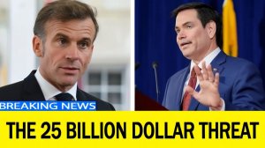 Europe stunned Rubio has just publicly humiliated Macron!