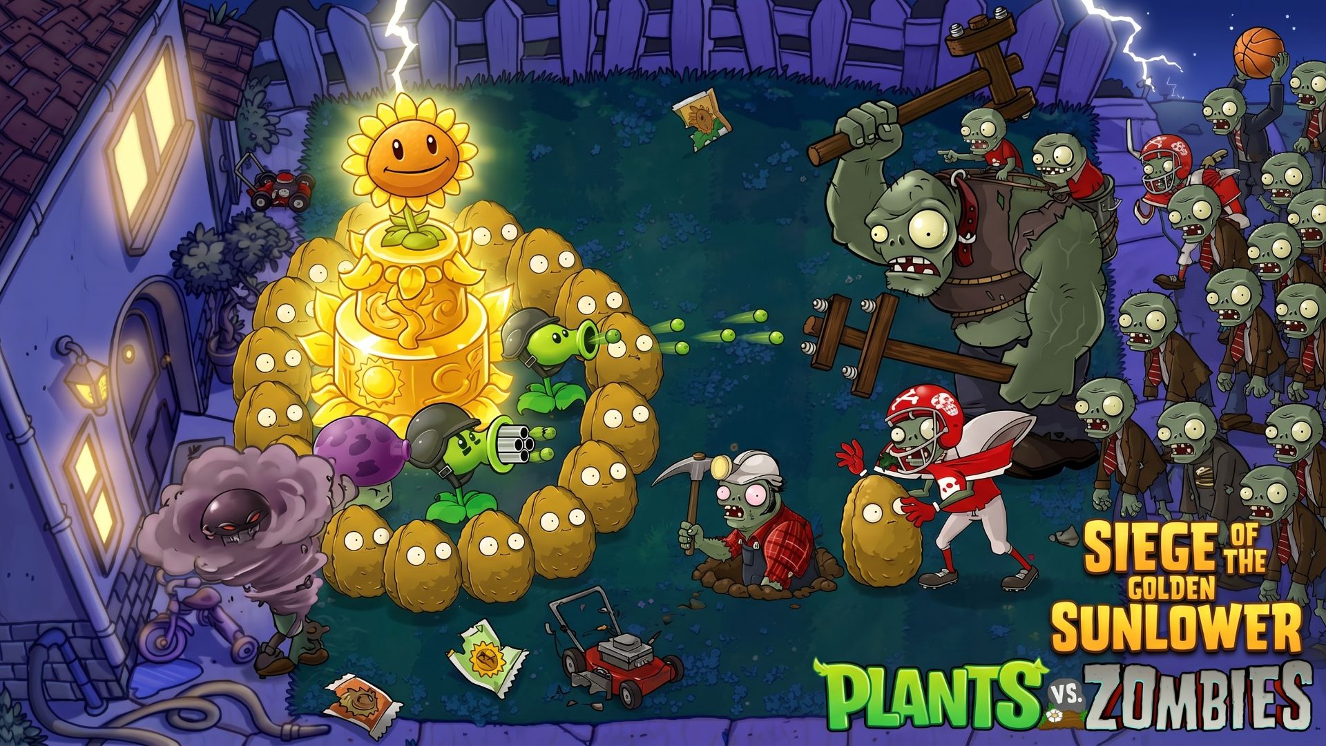 Зомби против растений Hybrid Grafted PVZ FUSION EXPANDED MOD Plants Vs Zombies-2