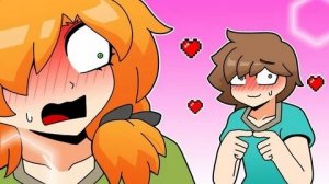 (실패자_silpaeja) Выражение привязанности Стива | Майнкрафт аниме