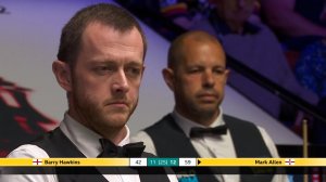 Снукер. 1/4 финала. Марк Аллен против Барри Хокинса/Halo World Championship 2026