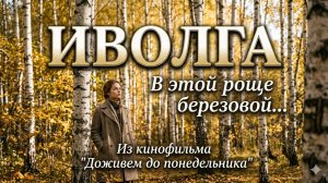 ИВОЛГА. В этой роще березовой